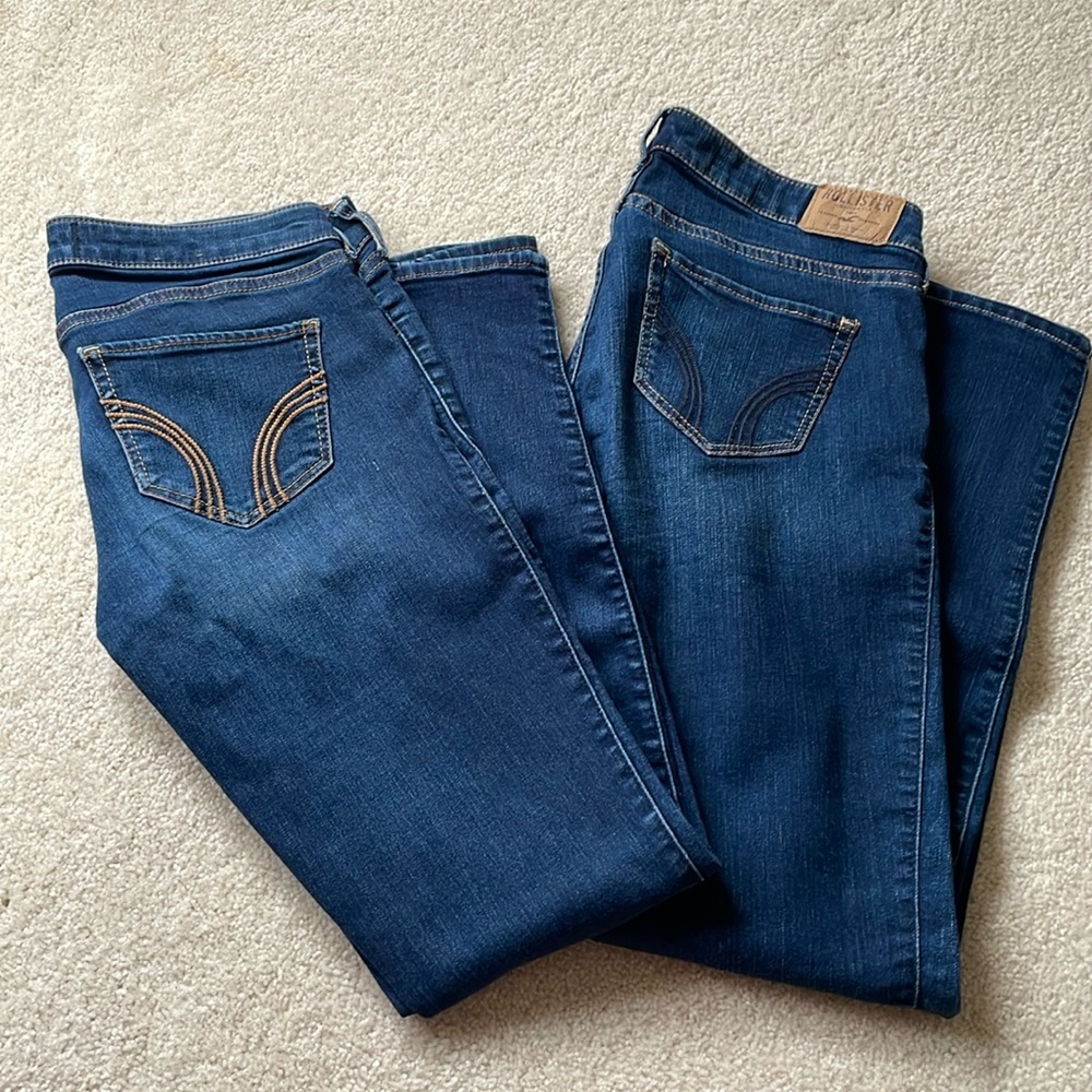 Hollister jeans set of two! Skinny size 27